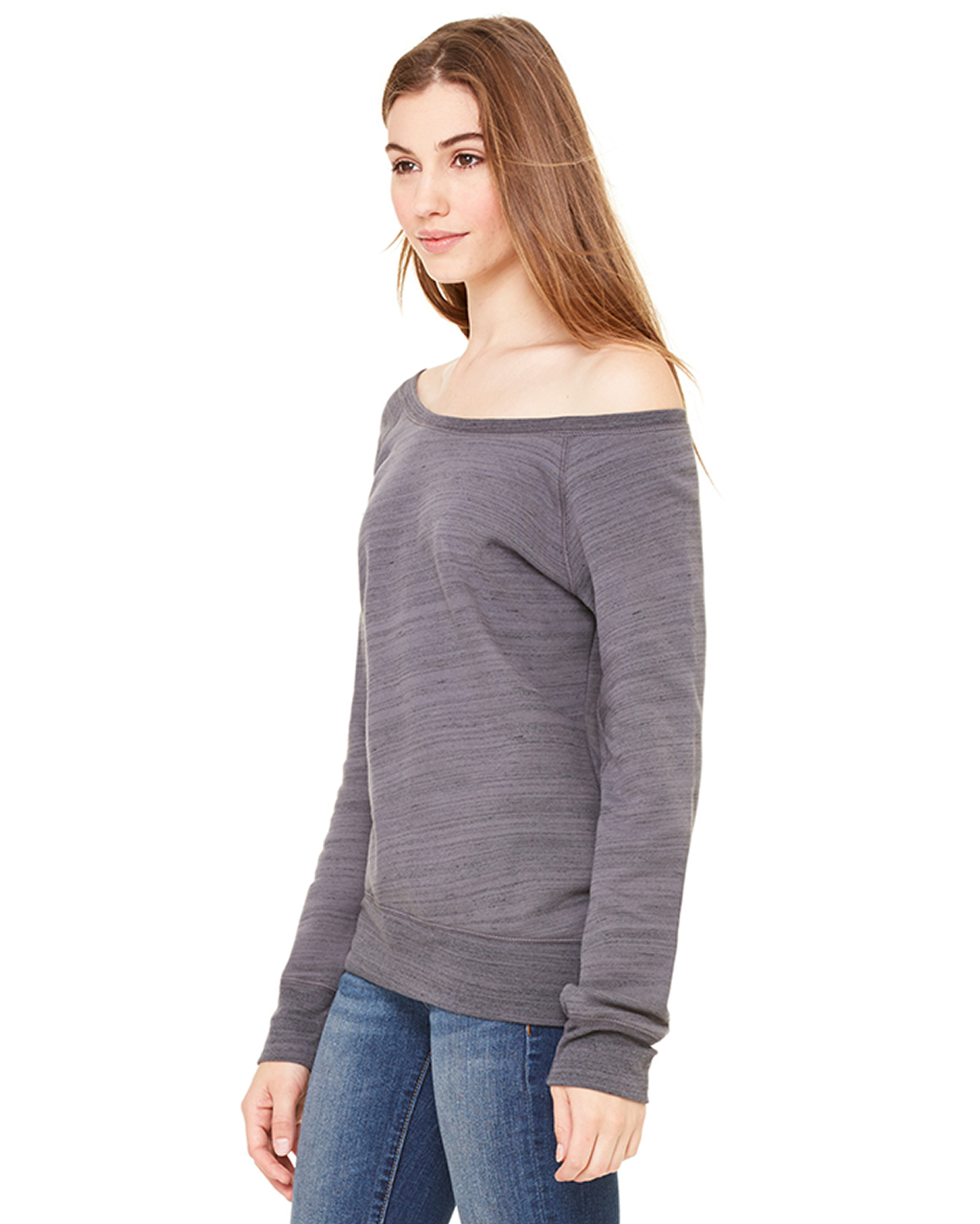 Bella + Canvas 7501 Dark Gray Marble Fleece