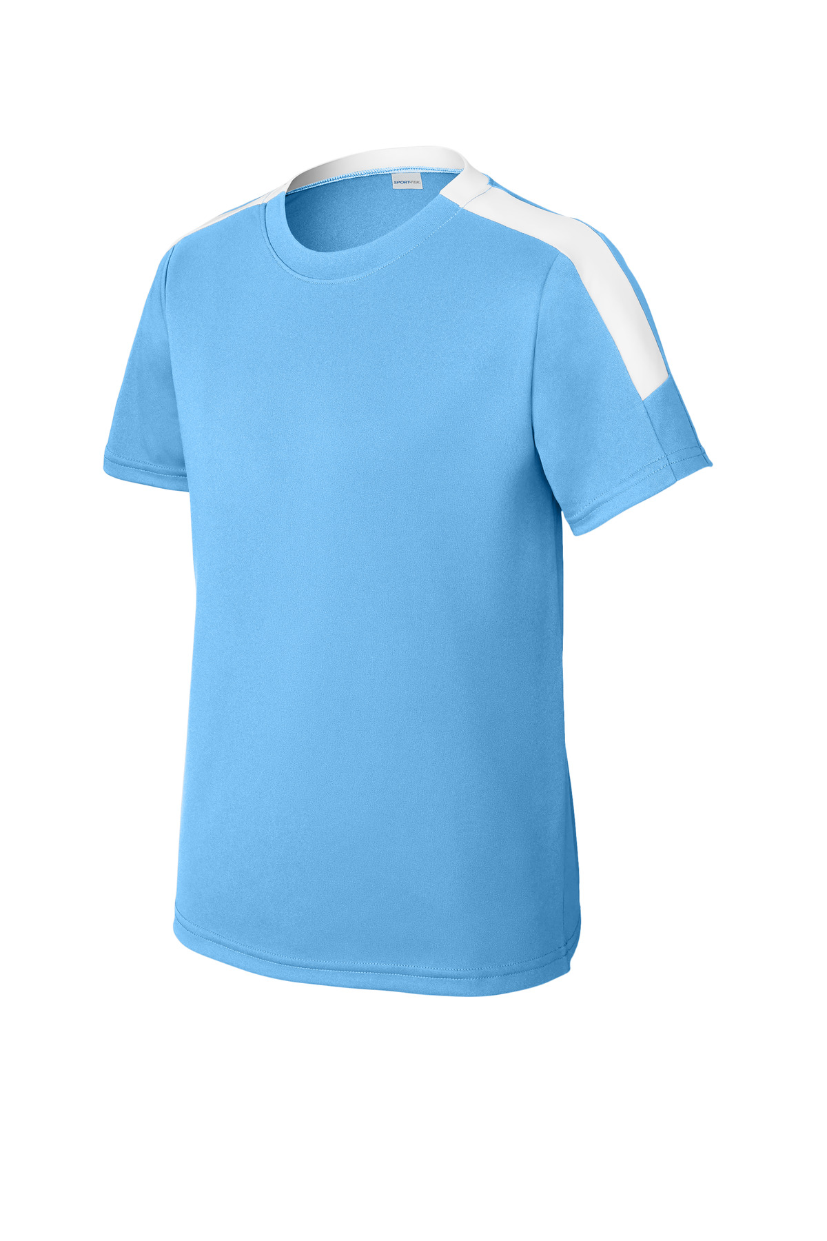 Sport-Tek YST100 Carolina Blue/ White