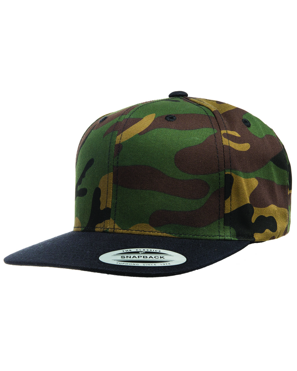Yupoong 6089 Camo / Black