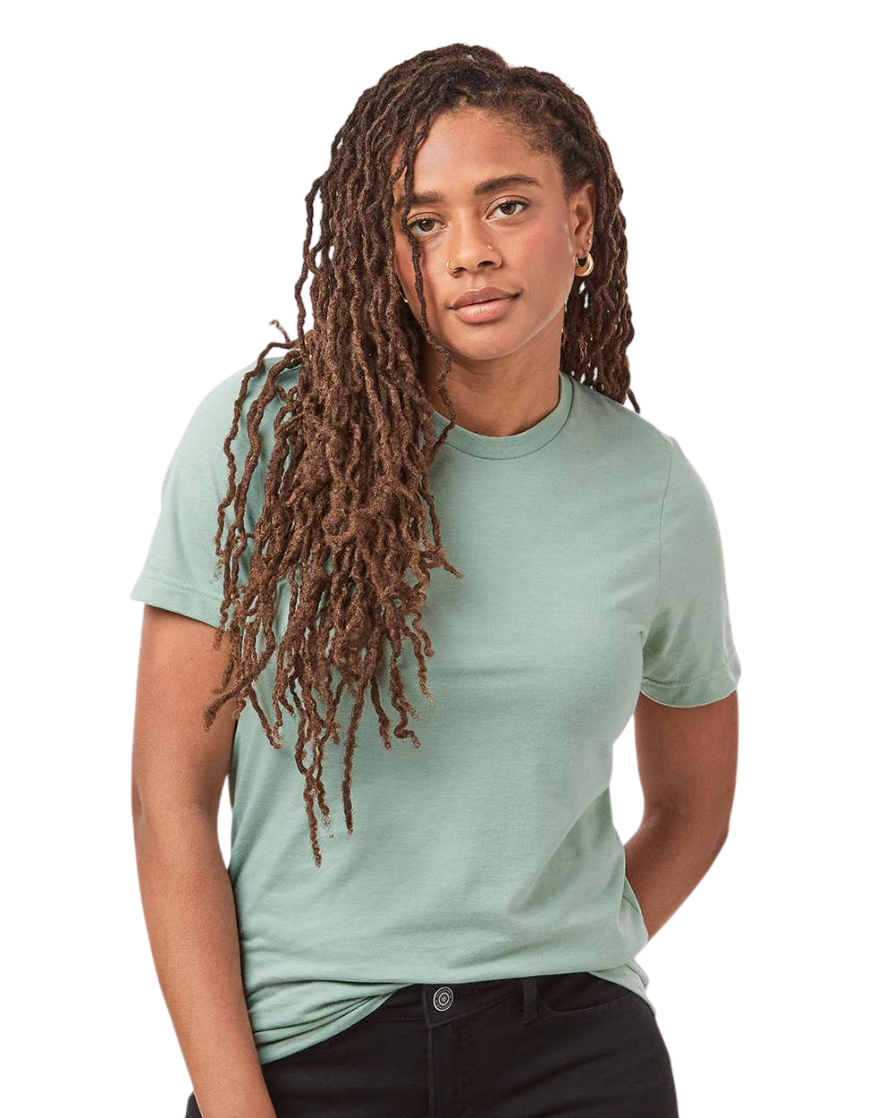 Tultex 602CVC Heather Light Sage