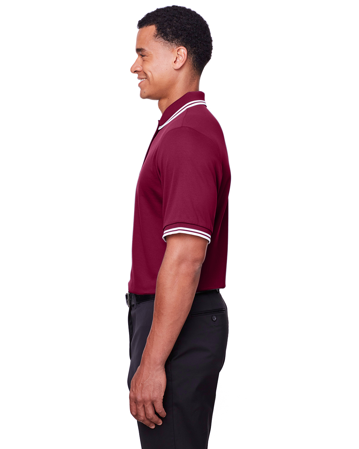 Devon & Jones DG20C Burgundy / White