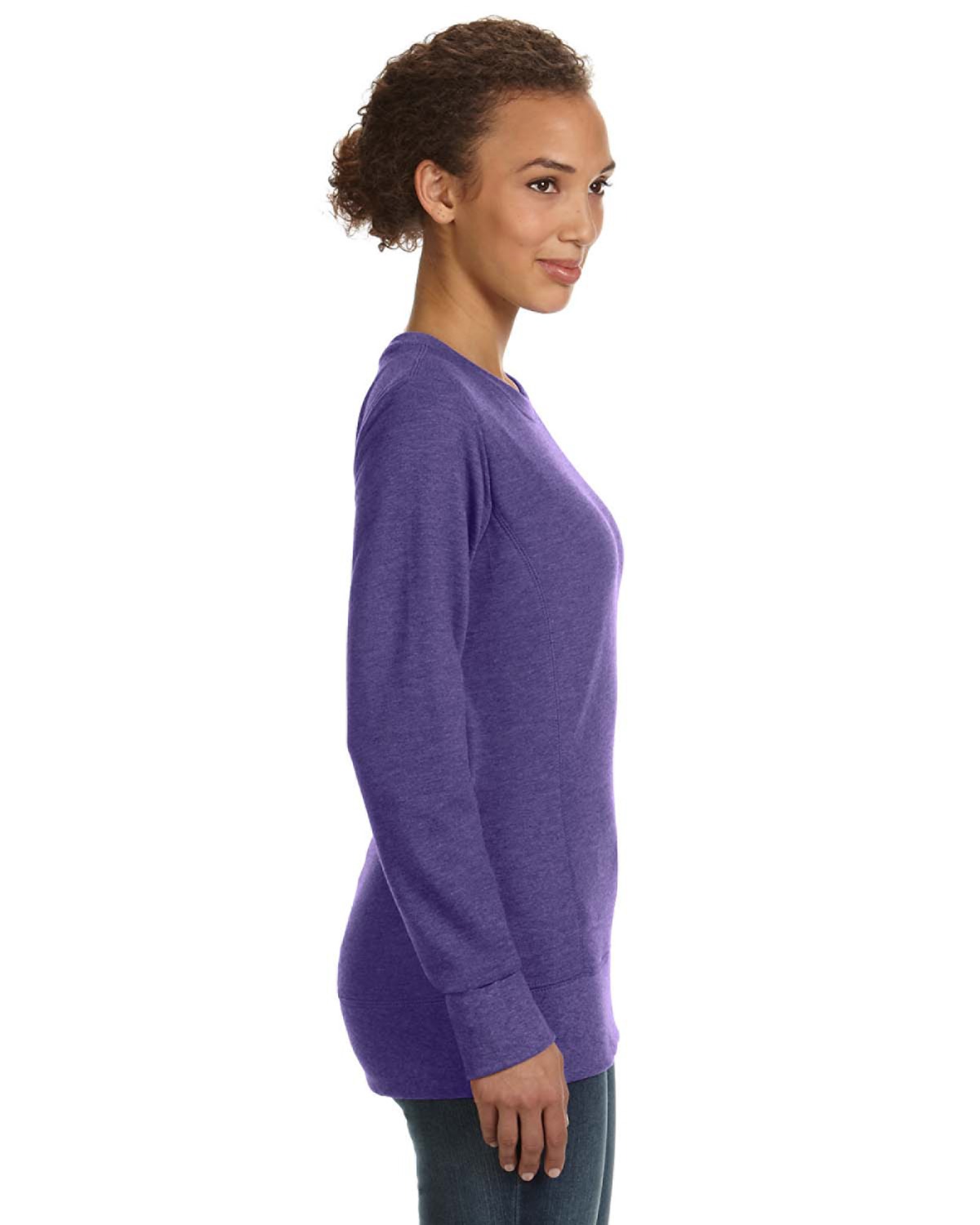 Anvil 72000L Heather Purple
