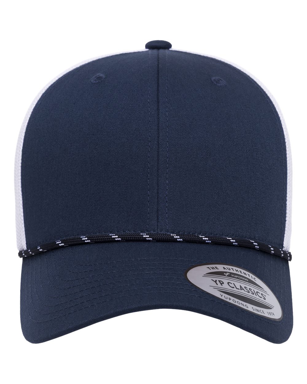 Yupoong 6606BD Navy/ White
