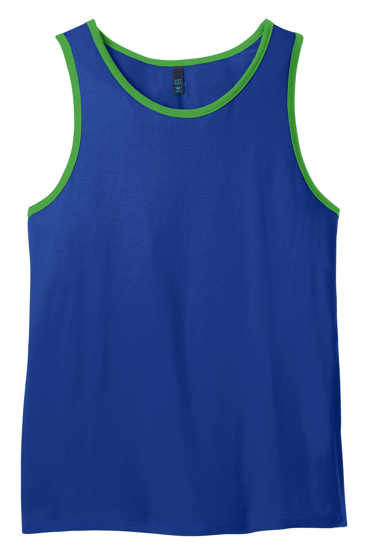 District DT1500 Deep Royal / Apple Green