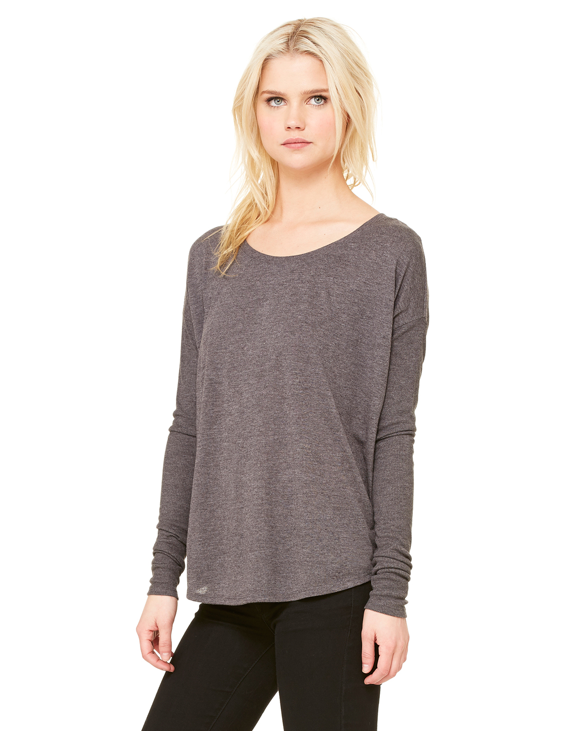 Bella + Canvas 8852 Heather Dark Gray