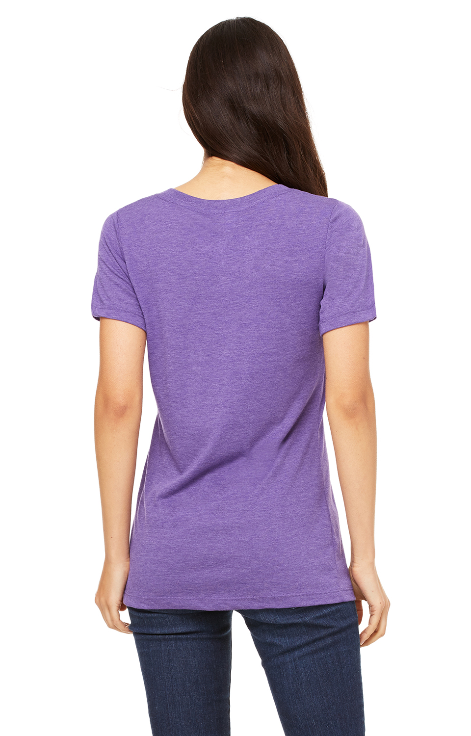 Bella + Canvas 6415 Purple Triblend