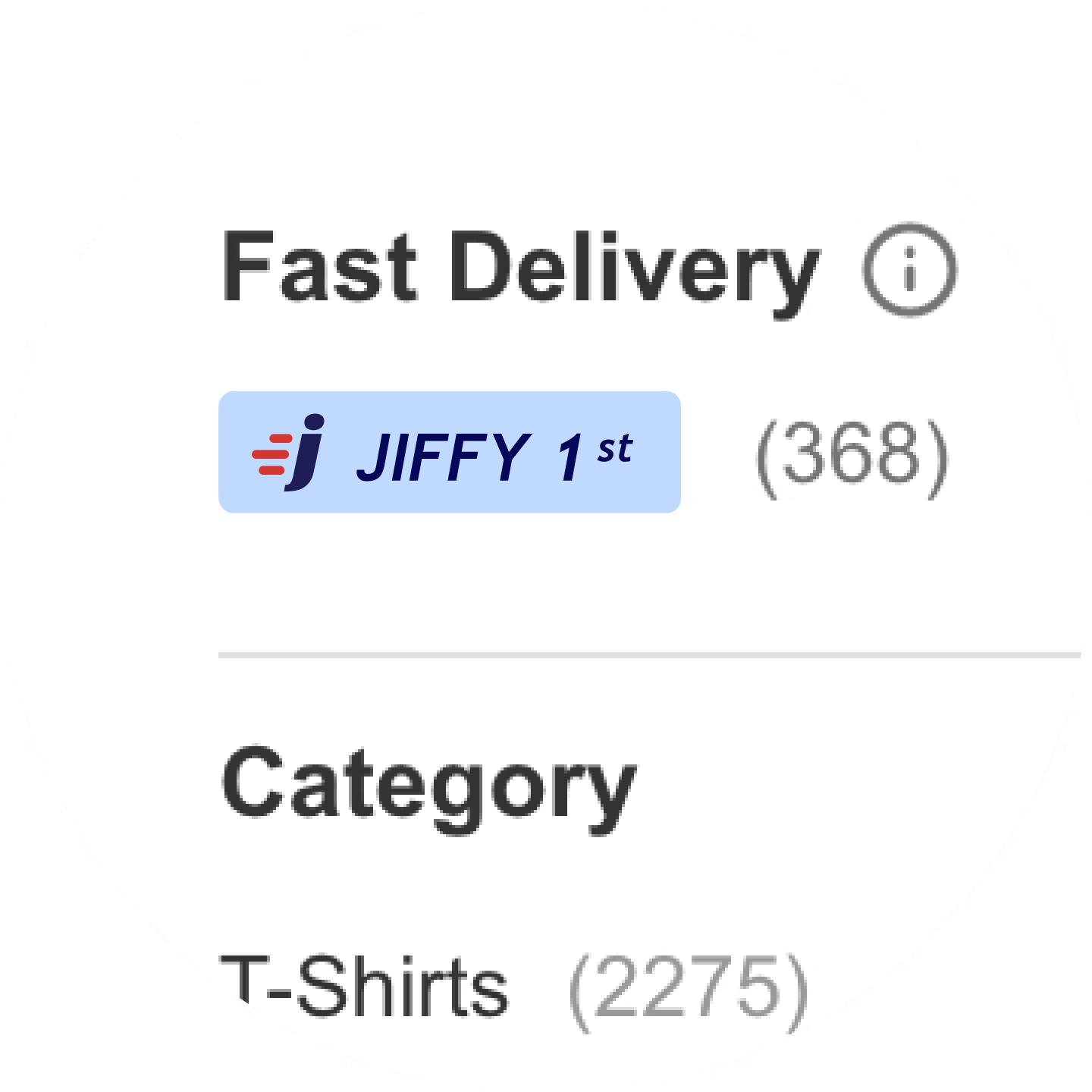 Fast delivery