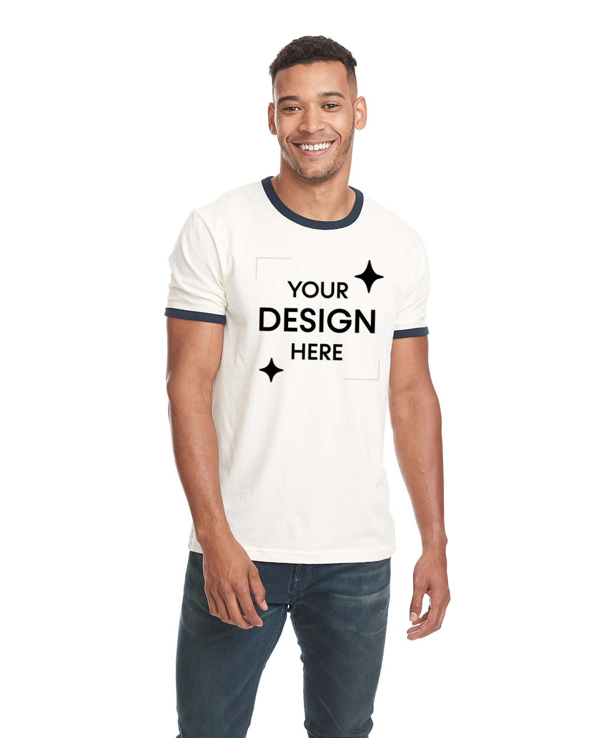 Natural / Midnight Navy