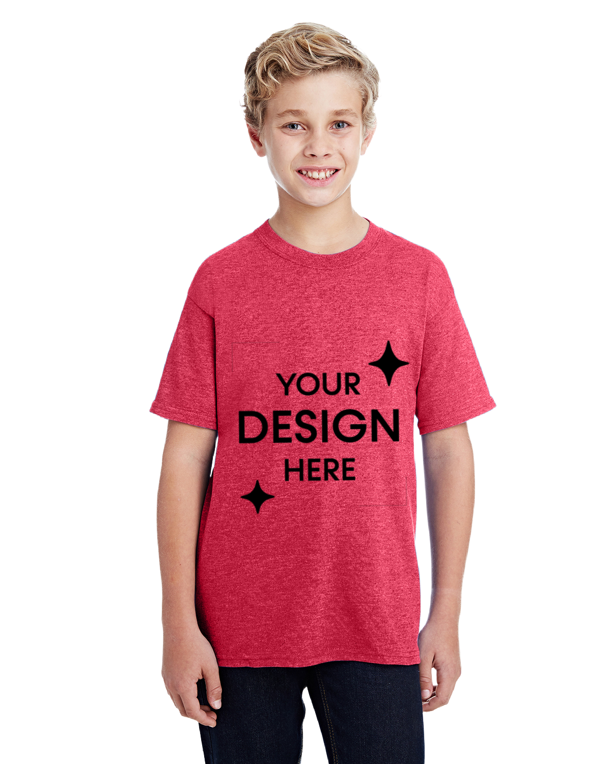 Heather Sport Scarlet Red